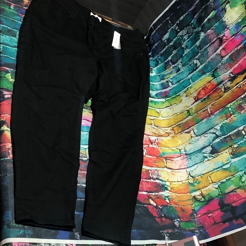 Lane Bryant Classic Black jeans plus size